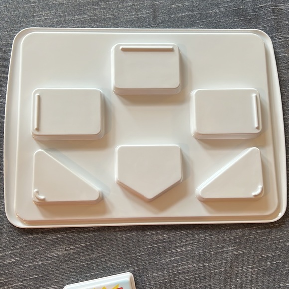 Fun Kids Home Run Baseball Lunch Dinner Plate for picky eaters - Picture 3 of 6